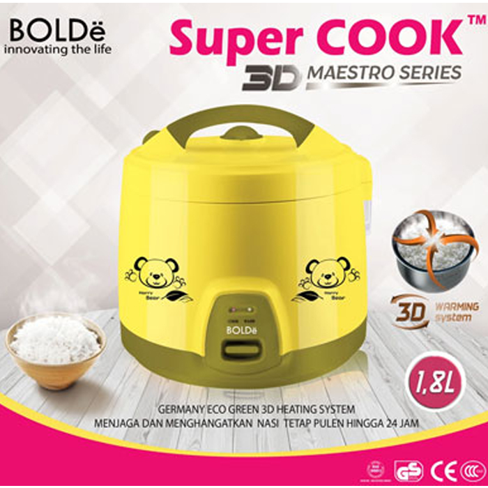Bolde Super Cook 3D Maestro - Kuning